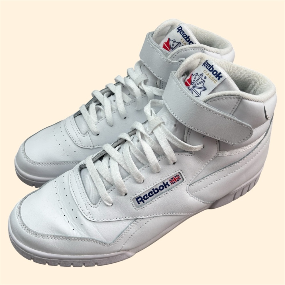 Reebok Men’s White High Top Sneakers
